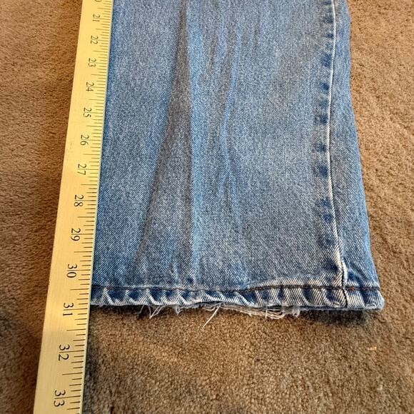 Vintage U S. Polo ASSN Jeans Mens Baggy 36x31 Y2K Medium Wash - Picture 7 of 9